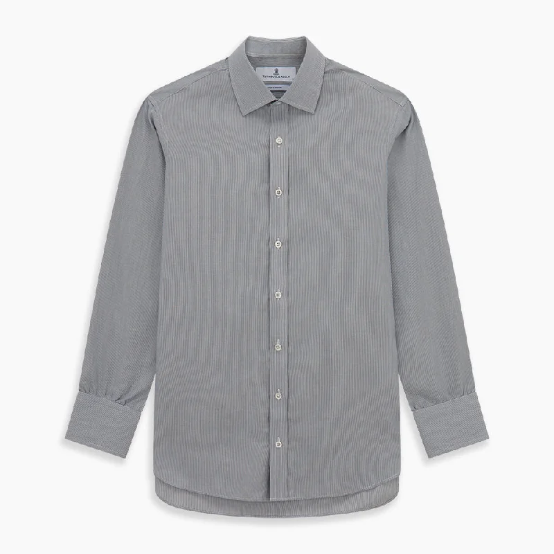 Blue Fine Stripe Mayfair Shirt