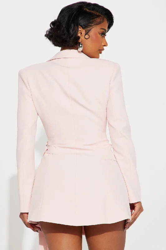 Alexa Mini Blazer Dress - Pink