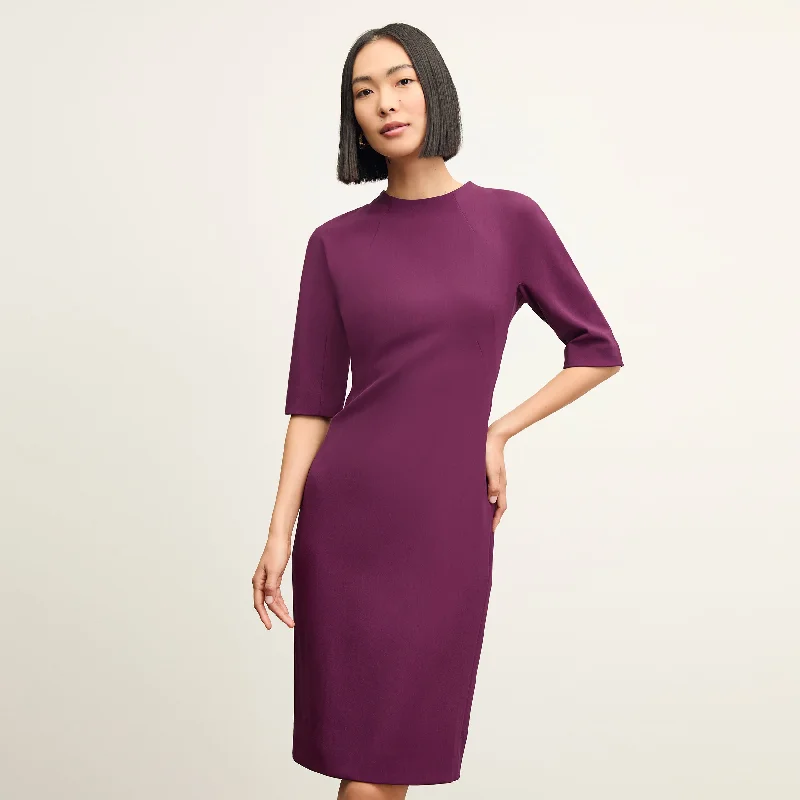 Farnoosh Dress - Recycled Wondertex :: Plumberry