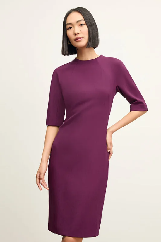 Farnoosh Dress - Recycled Wondertex :: Plumberry