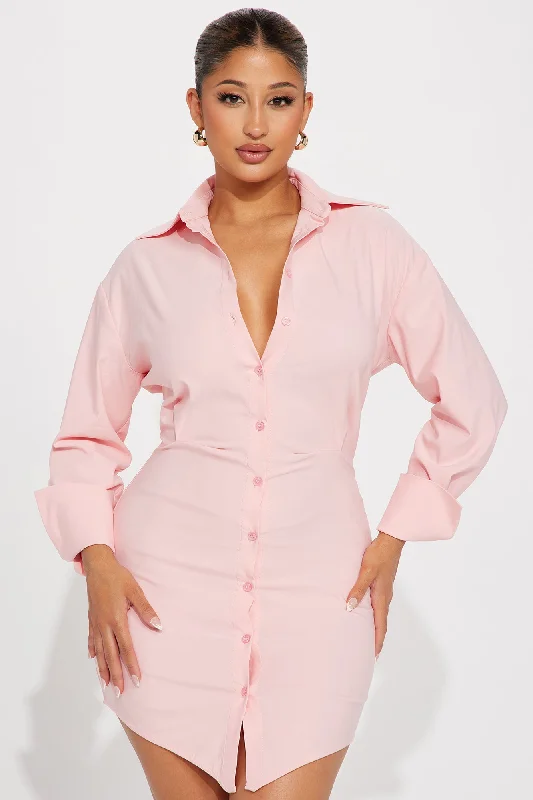 Kassy Mini Dress - Pink