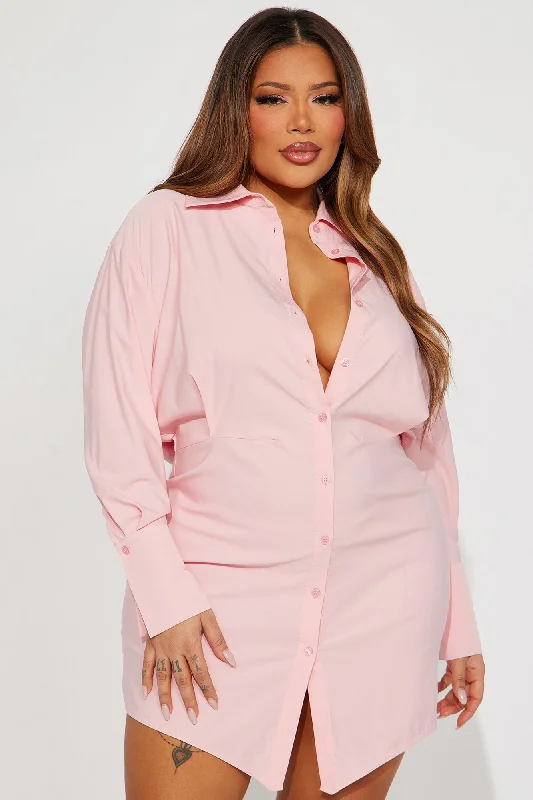 Kassy Mini Dress - Pink