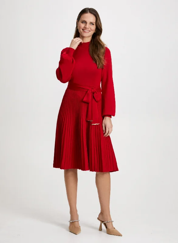 Tie Detail Sweater Dress