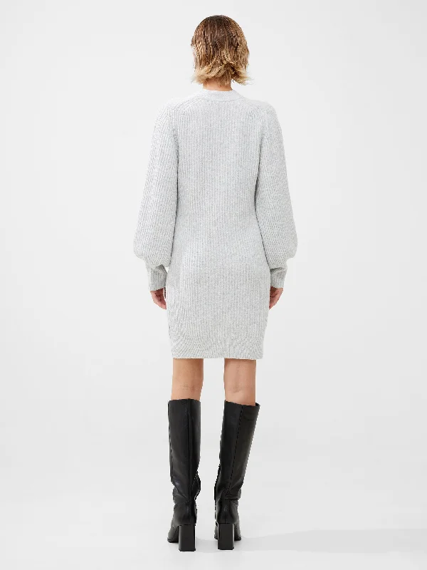 Vhari Ribbed Crew Neck Sweater Dress