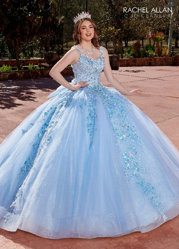 3D Butterfly Quinceanera Dress by Rachel Allan RQ2172