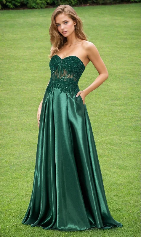 Formal Long Dress 3331Bn by Blondie Nites