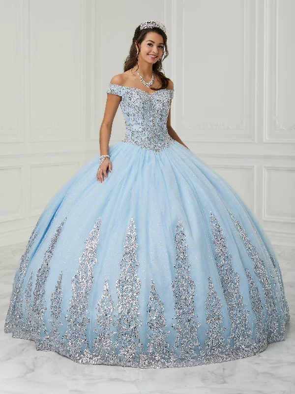 Off Shoulder Quinceanera Dress by Fiesta Gowns 56423