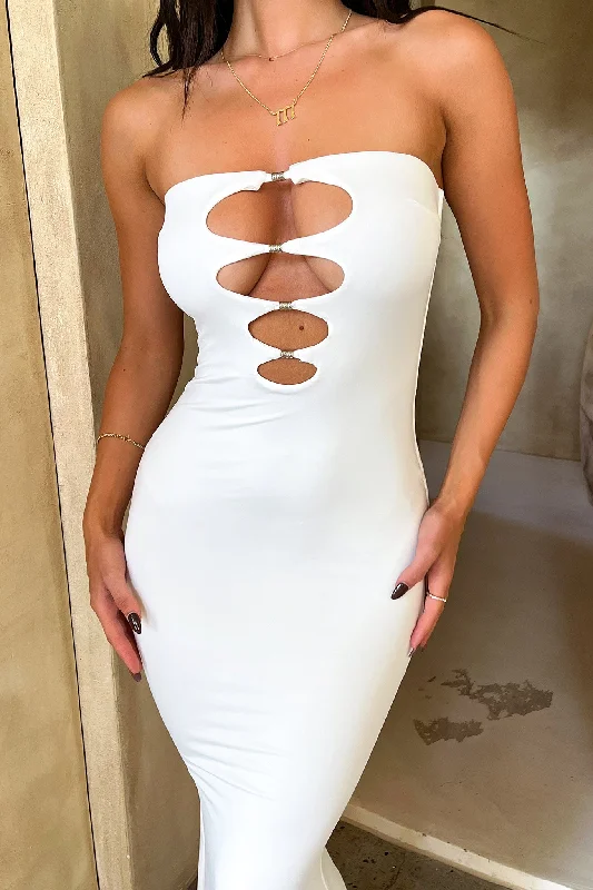 Miami Maxi Dress - White