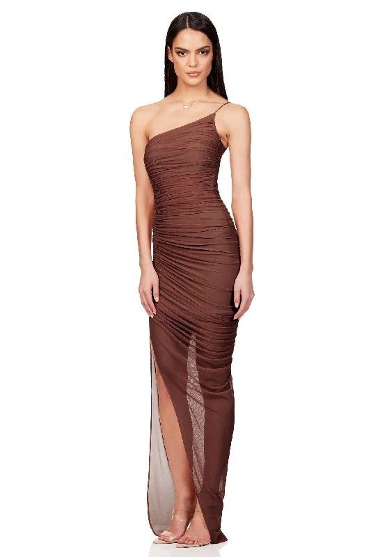 Nookie Mecca Gown - Chocolate