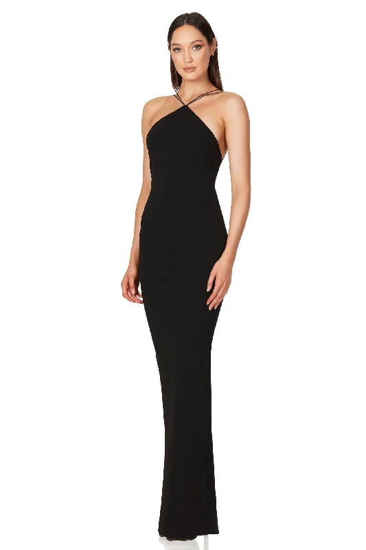 Nookie Trinity Gown - Black