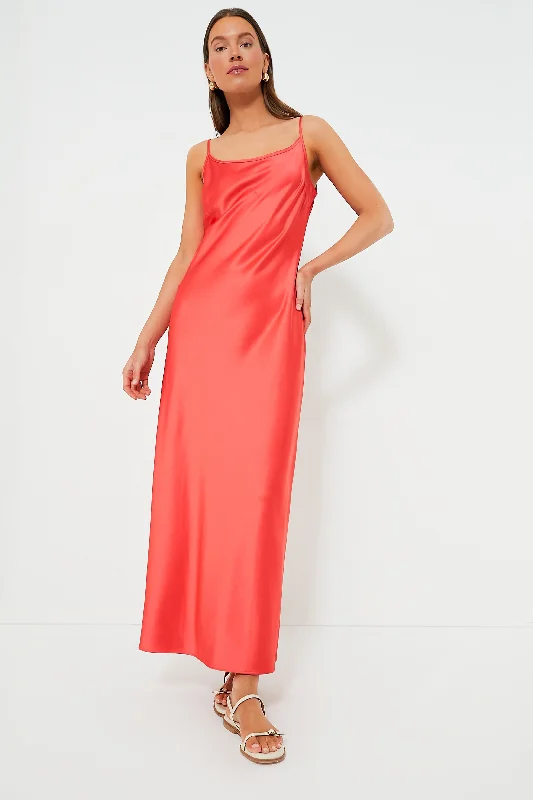 Coral Haley Slip Dress