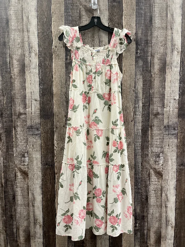 Dress Casual Maxi By Old Navy In Floral Print, Size: M