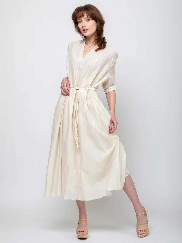 Lutece Dress - Ecru