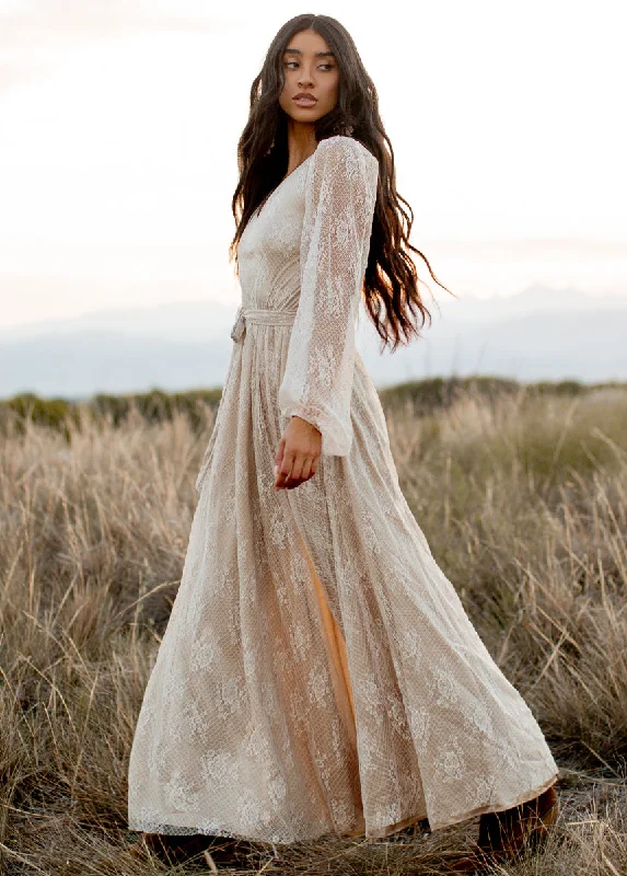 Haley Dress in Sand