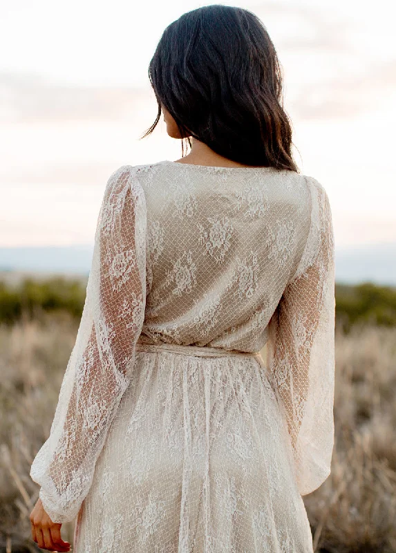 Haley Dress in Sand