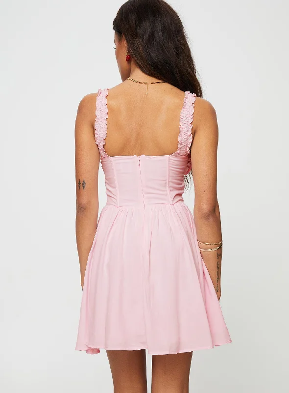 Keltie Mini Dress Pink