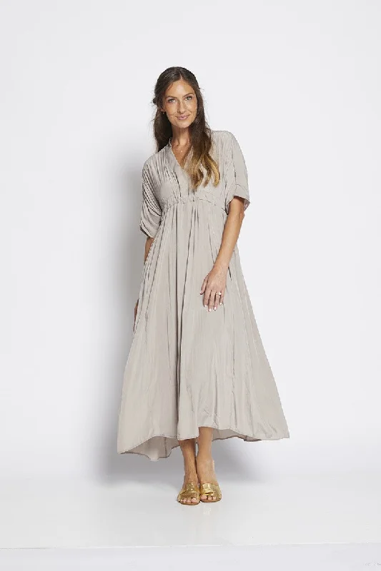 Philosophy - MISTYP Misty Vee Tee Midi Dress