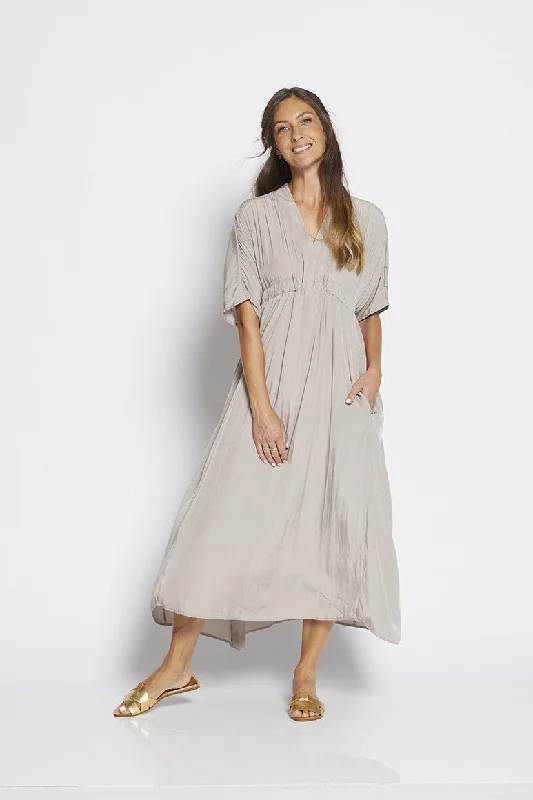 Philosophy - MISTYP Misty Vee Tee Midi Dress