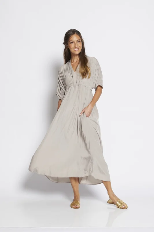 Philosophy - MISTYP Misty Vee Tee Midi Dress