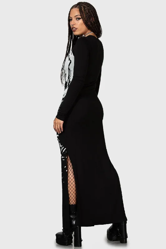 Spine Chilling Maxi Dress