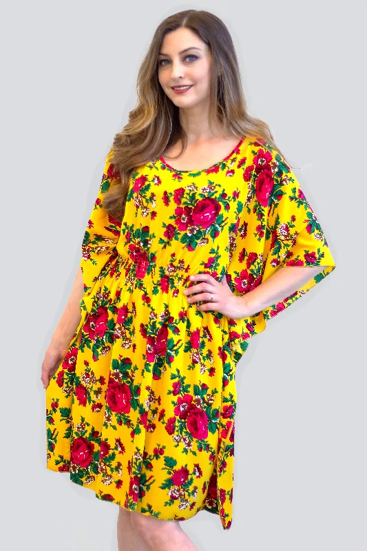 Eliza Yellow Folk Tunic