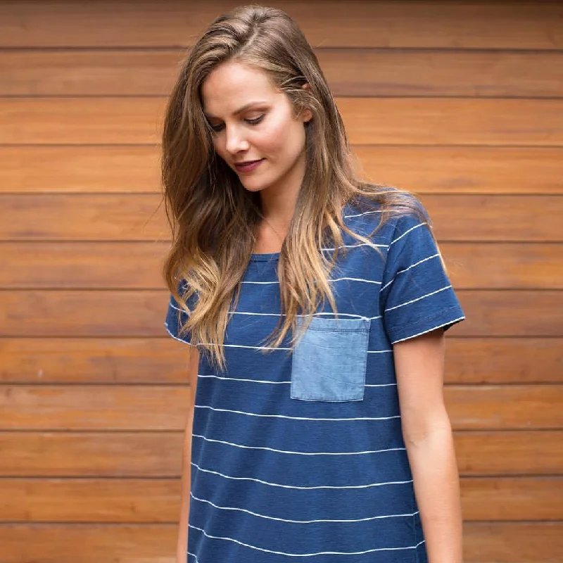 ELM - Stripe pocket dress! 10-12