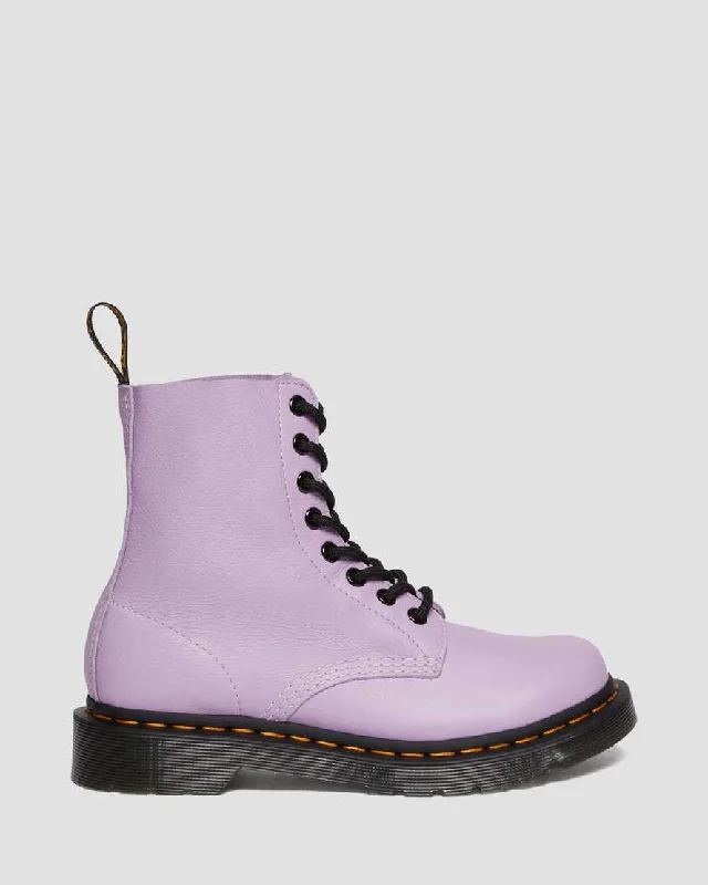 1460 8 Eye Dr. Martens Pascal Lilac Leather Boots