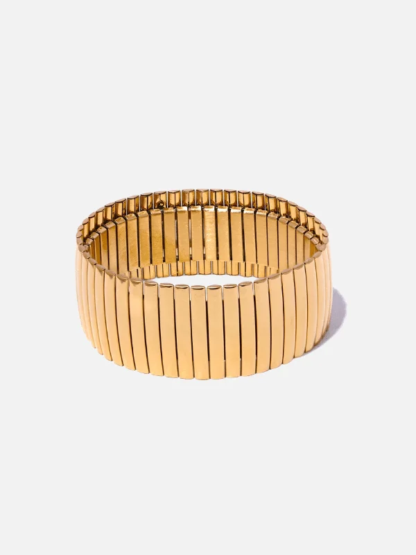 18k Gold Plated Chunky Bracelet