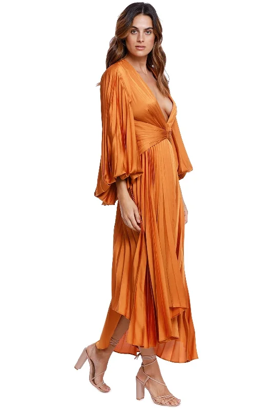 ACLER Palms Dress (Turmeric) - RRP $495