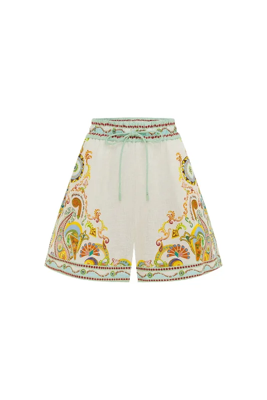 Alemais Pinball Linen Short