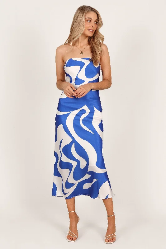 Angel Dress - Blue Swirl