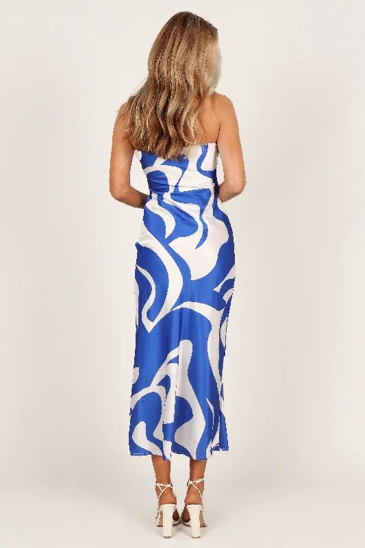 Angel Dress - Blue Swirl