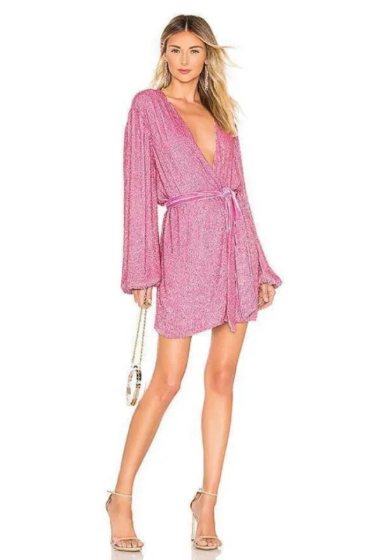 BUY IT RETROFETE Gabrielle Robe (Pastel Pink)