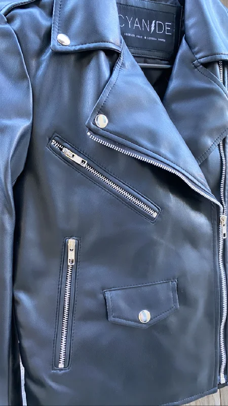 Cyanide Vegan Leather Jacket