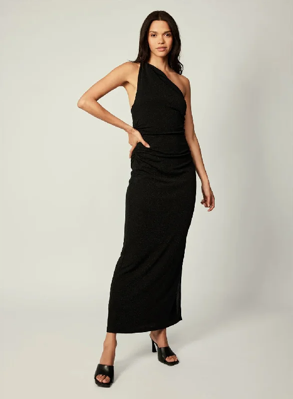 ESMAEE Glo Midi Dress Black