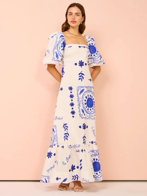 Hire BY NICOLA Camille S/S Maxi Dress In Le Soleil