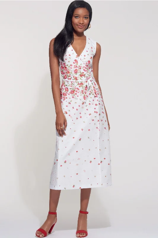 New Look Sewing Pattern 6600  Wrap Dress