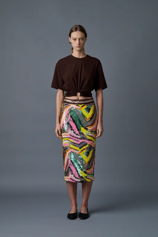 Le Superb Pop Art Liza Skirt