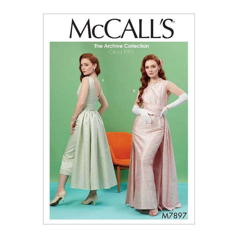 M7897 Misses' Dresses | The Archive Collection