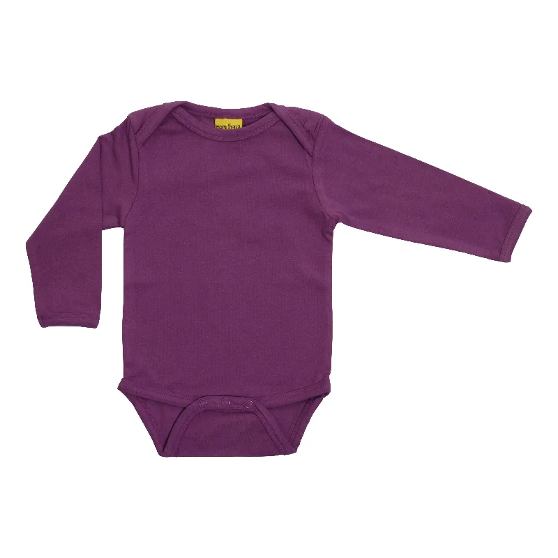 Amethyst Orchid Long Sleeve Onesie - 2 Left Size 3-6 & 9-12 months