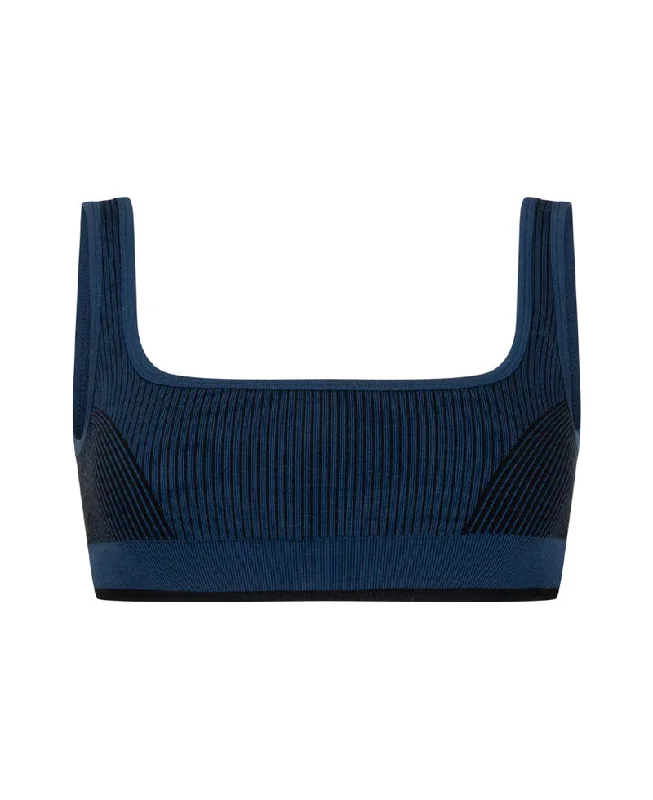 Nagnata Classic Wool Bralet - Ocean