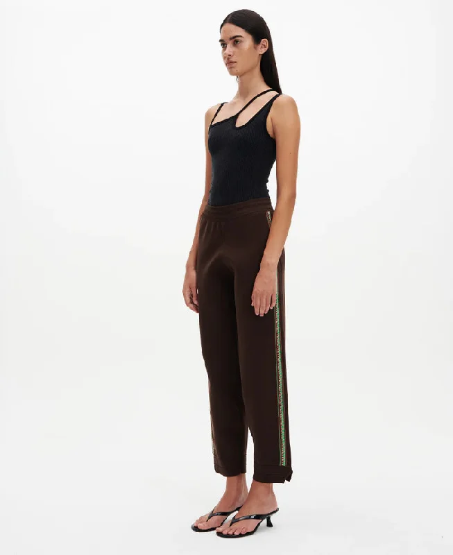 Nagnata Symbol Track Pant - Chocolate