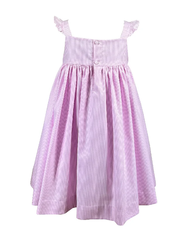 Pink Striped Lavender Isabelle Dress