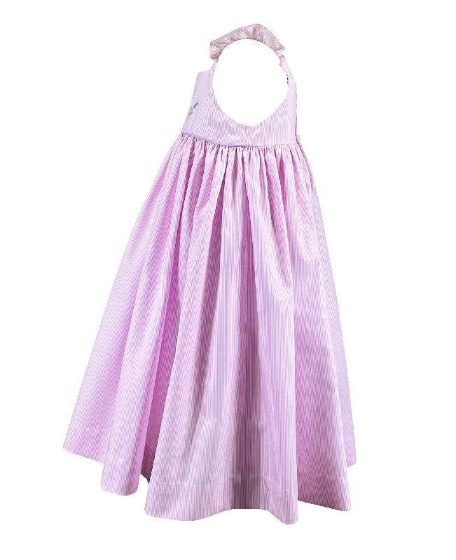 Pink Striped Lavender Isabelle Dress