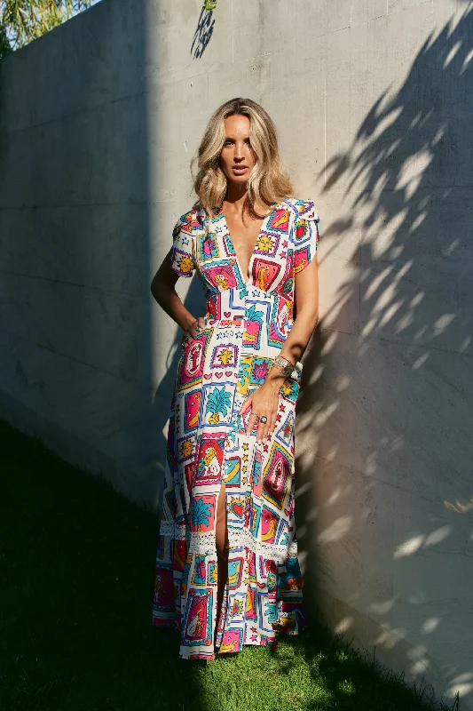 Jaase Alice Print Tabitha Maxi Dress