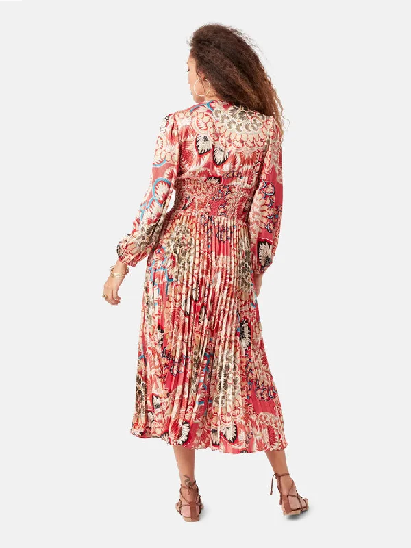 Traffic People Aurora Dress Red