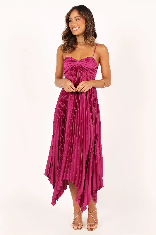 Vikki Dress - Magenta