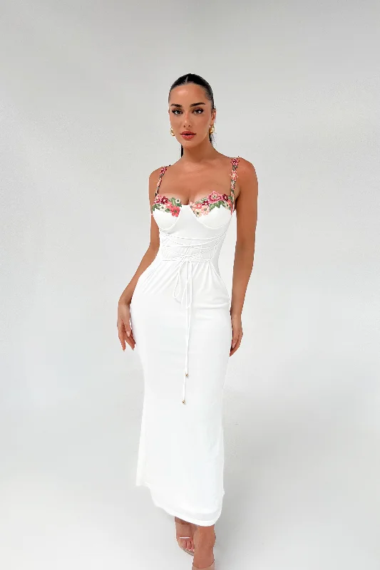 ZONDA DRESS - WHITE