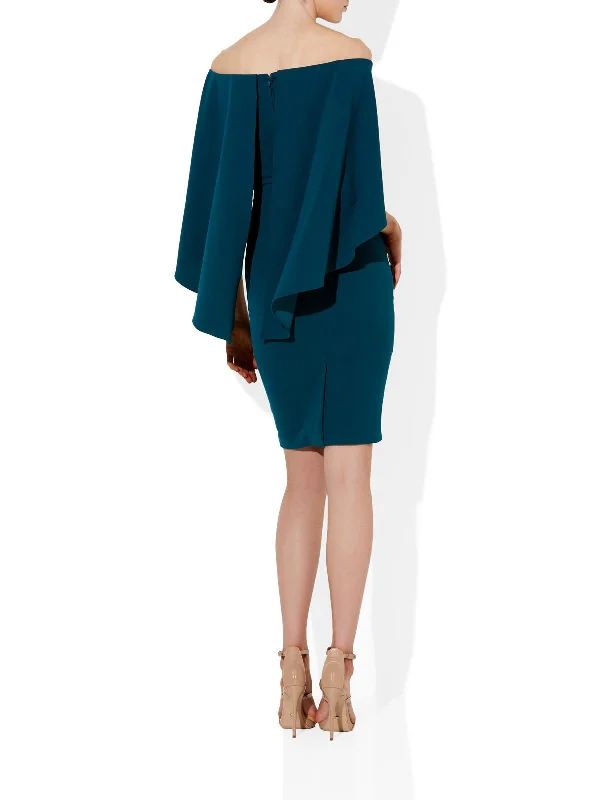 Aerin Emerald Crepe Dress