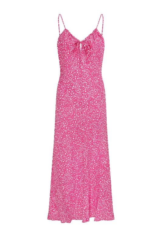 Karla Dress Pink Daisy